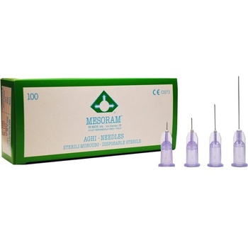 Италиански Игли За Мезотерапия, RI. MOS Mesotherapy Needles 30G 0.30 x6mm, 100pcs