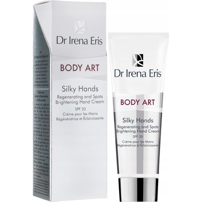 Dr Irena Eris Body Art Silky Hands regeneračný krém na ruky proti pigmentovým škvrnám 75 ml