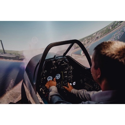 Letecký simulátor Mustang 1 osoba 30 minut letu