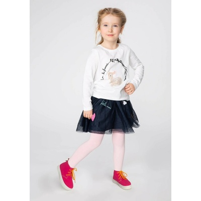 Dětské bavlněné teplé punčochy JULIA 80 DEN Marilyn Rosy