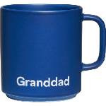Design Letters Чаша с дръжка Favourite Granddad морскосиня (10101008MBGRANDDAD)