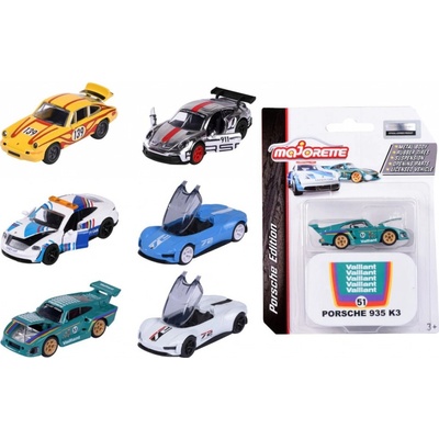 Majorette Autíčko Porsche Motorsport Deluxe, 6 druhů