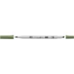 Tombow Маркер алкохол ABT PRO Двойна четка 158 тъмно маслинено (ABTP-158)