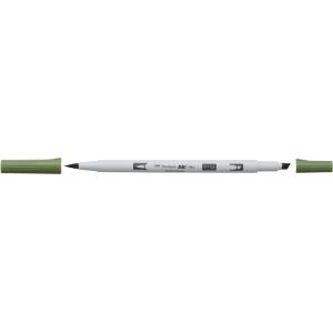 Tombow Маркер алкохол ABT PRO Двойна четка 158 тъмно маслинено (ABTP-158)