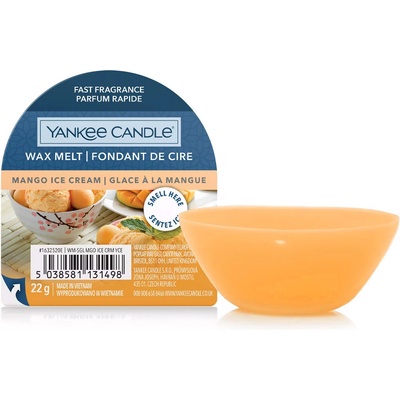 Yankee Candle Mango Ice Cream Vosk do aromalampy 22 g – Zboží Dáma