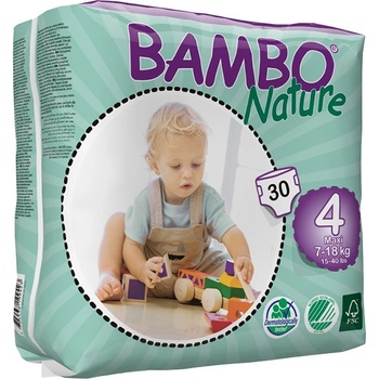 BAMBO Nature 4 Maxi 7-18 kg 30 ks