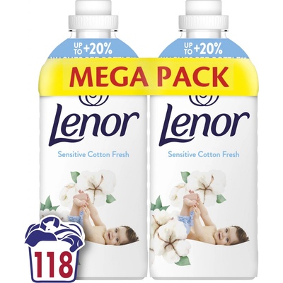 Lenor aviváž Sensitive Cotton Fresh 118 PD – Hledejceny.cz