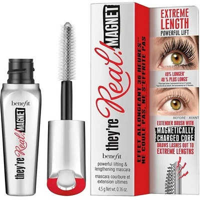 Benefit They're Real! Magnet Mascara Mini riasenka pre extra dĺžku Black 4,5 g