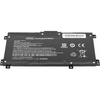 Image 1 of HP HP, 6 клетки, 11.55V, 40Wh, Заместител (LK03XL)