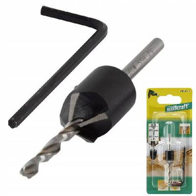 Vrtak, vrtáky - Wydiertak s phaserom Wolfcraft 2498000 (VRTÁK DO KOVU FI 20 mm HSS ČIERNA)