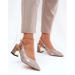 Step in style Дамски сандали с ток модел 211372 Step in style