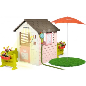 Smoby Domeček Corolle Playhouse se zahrádkou a sprchou