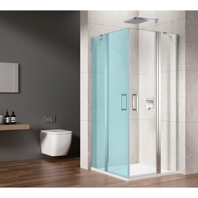 GELCO LORO sprchové dveře pro rohový vstup 900mm, čiré sklo GN4890