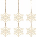 SPRINGOS A0770 C DREVENÁ DEKORÁCIA 6 KS.