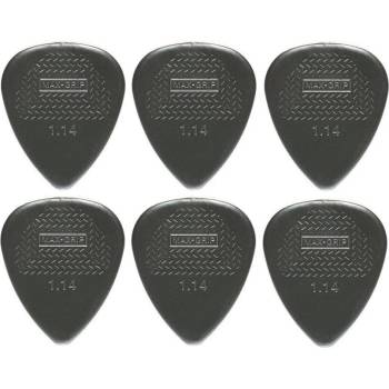 Image 1 of Dunlop 449R 1.14 Max Grip Standard 6 Перце за китара (449R114-6PACK-SET)