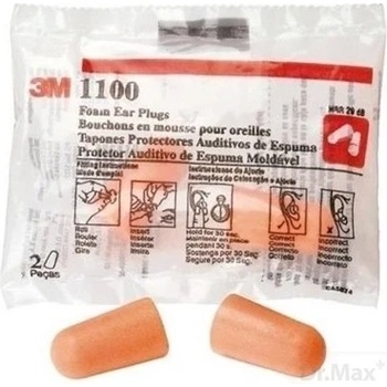 3M EAR Plugs 1100 Chránič sluchu