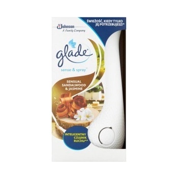 Glade Sense & Spray Sensual Sandalwood & Jasmine automatický osviežovač vzduchu 18 ml