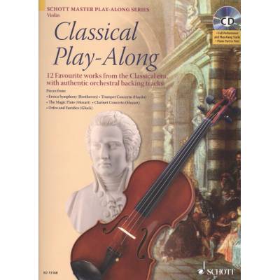 Schott Music Classical Play Along for violin