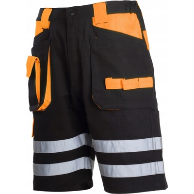 Lahti Pro L4070604 Kraťasy černo-oranžové