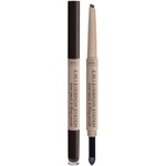 Wibo Молив за вежди 2 в 1 Eyebrow System, 02, 2 g
