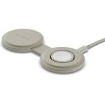 Satechi OntheGo 2-in-1 Wireless Charger - Sand (ST-QTG21W) - istyle