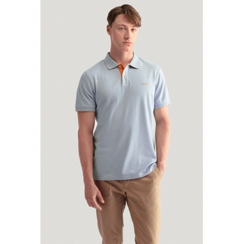 Gant Reg Pique SS Rugger modré