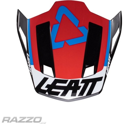 Náhradní kšilt helmy Leatt Visor Moto 8.5 V24 Red