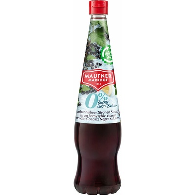 Mautner Markhof Sirup 0% cukor Čierne ríbezle citrón 0,7 l