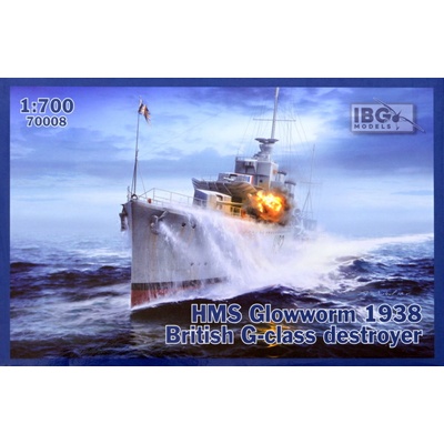 IBG Models HMS Glowworm 1938 British G-class Destroyer 1:700
