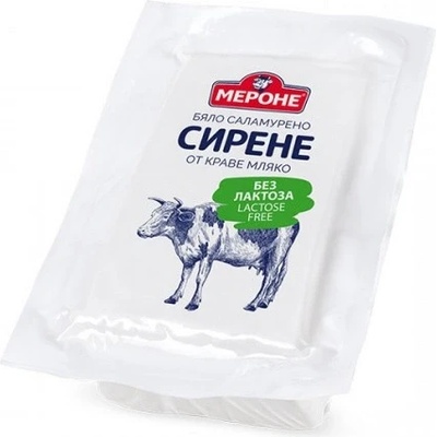 Мероне Сирене от краве мляко без лактоза Мероне 200 гр