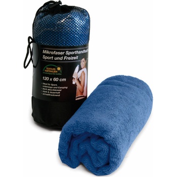Printwear Rychleschnoucí sportovní ručník z mikrovlákna 60 x 120 cm Modrá