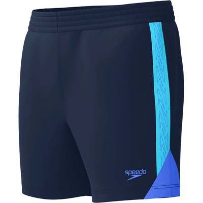 Speedo hyperboom splice 16 watershort navy/cobalt xl - uk38