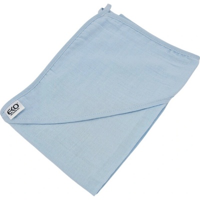 EKO Osuška na kúpanie mušelínová Blue 100x100 cm