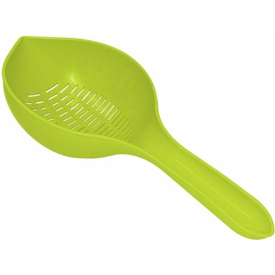 DOMOTTI Plastová lyžica na cedenie Otello Green 33 cm