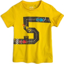 Lemon Beret Formula chlapčenské tričko žlté