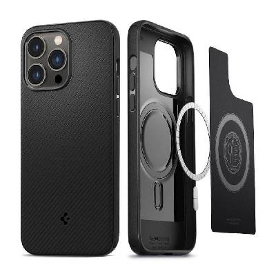 Mag Armor MagSafe Case - силиконов (TPU) калъф с висока степен на защита с MagSafe за iPhone 15 Pro (черен)
