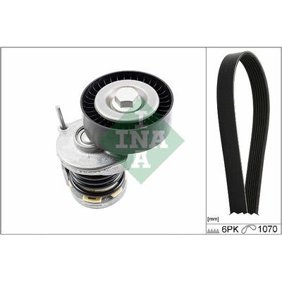 Sada žebrovaných klínových řemenů Schaeffler INA 529 0475 10