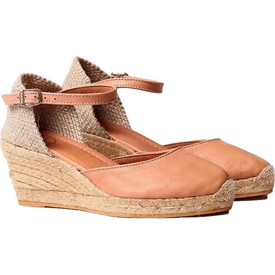 TONI PONS Costa-5 Wedge Espadrilles - Brown (Leather)