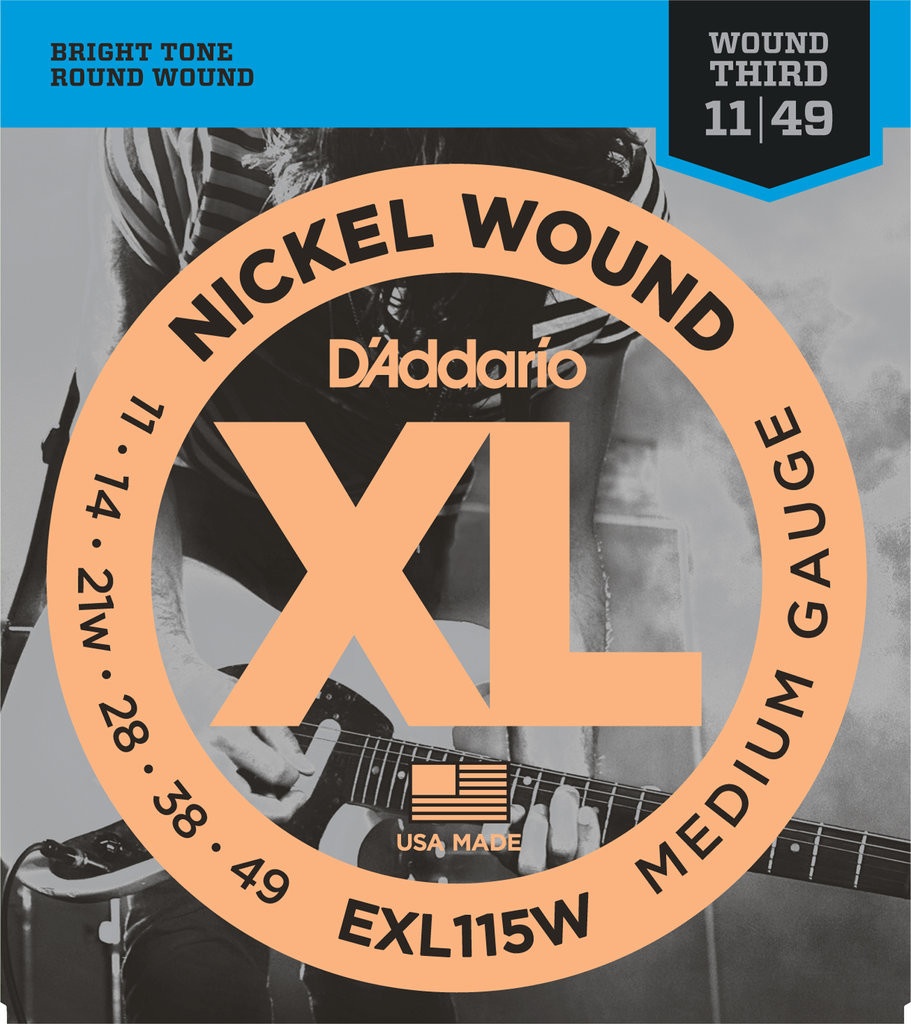 Daddario EXL115w