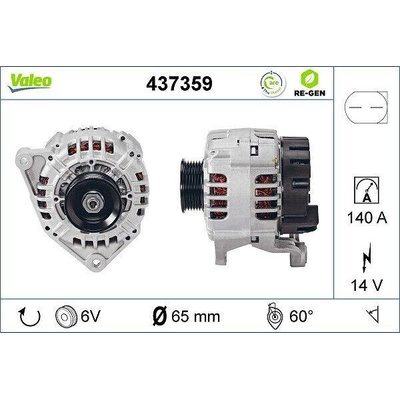 Generátor VALEO 437359