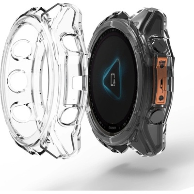 VSECHNONAMOBIL 87940 TPU HALF COVER Kryt pro Garmin Fenix 8 51mm průhledný