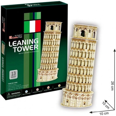 CubicFun 3D puzzle Šikmá věž v Pise 13 ks