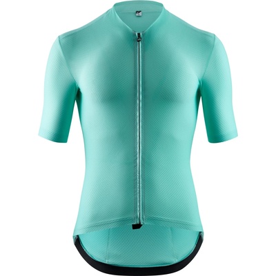 ASSOS Мъжка фланелка с къс ръкав за колоездене ASSOS Equipe R Jersey S11 Cycling jersey - Halo Green - размер XXL (056-3627-0716)