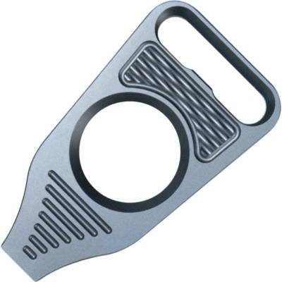 Geo Knife Vector Titanium Material, Anodized Blue Finish Pry-bar GEO2512C