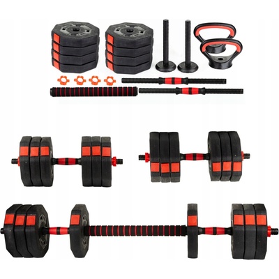 Eb Fit Regulovateľné bitúmenové činky 1 x 20 kg