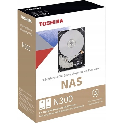 Toshiba NAS Systems N300 8TB, HDWG780EZSTA
