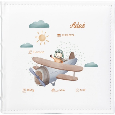 Ertom Fotoalbum BK46200 Sonora White Personalizowany