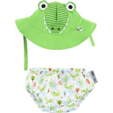 Zoocchini UV Set klobúčik a plavky Krokodíl