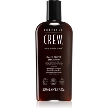 American Crew Daily Silver Shampoo шампоан за бяла и сива коса 250ml