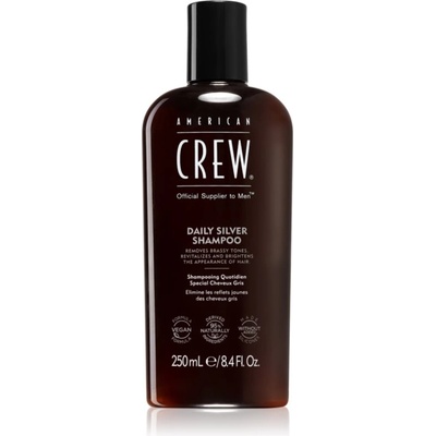 American Crew Daily Silver Shampoo шампоан за бяла и сива коса 250ml